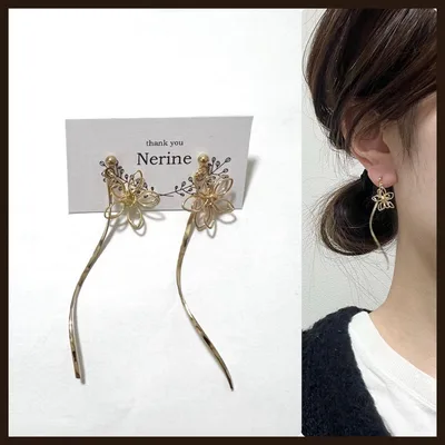 ハンドメイド ピアス イヤリング