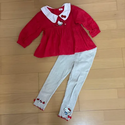 RELA. ハローキティ チュニック レギンス セット