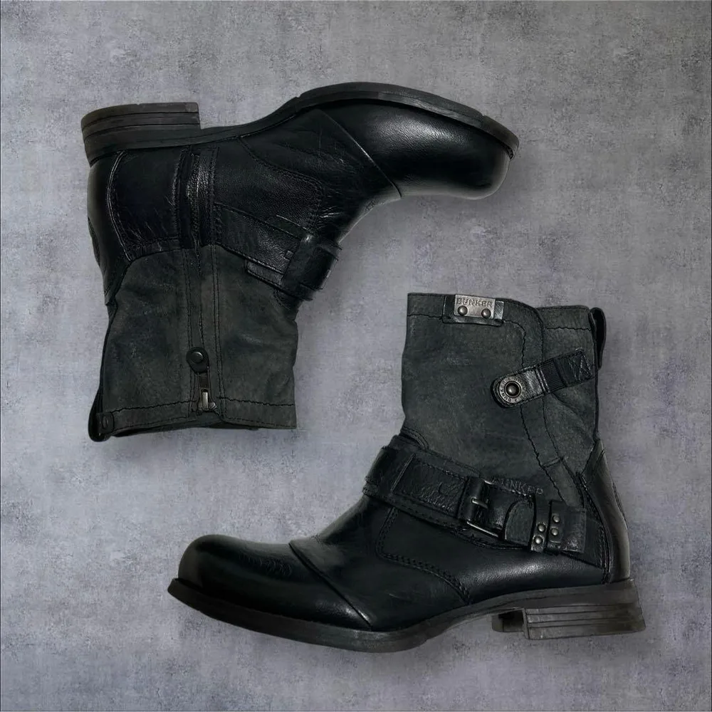 00s archive BUNKER Engineer Boots y2k