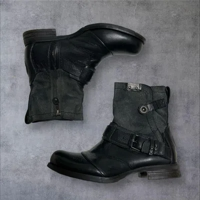 00s archive BUNKER Engineer Boots y2k