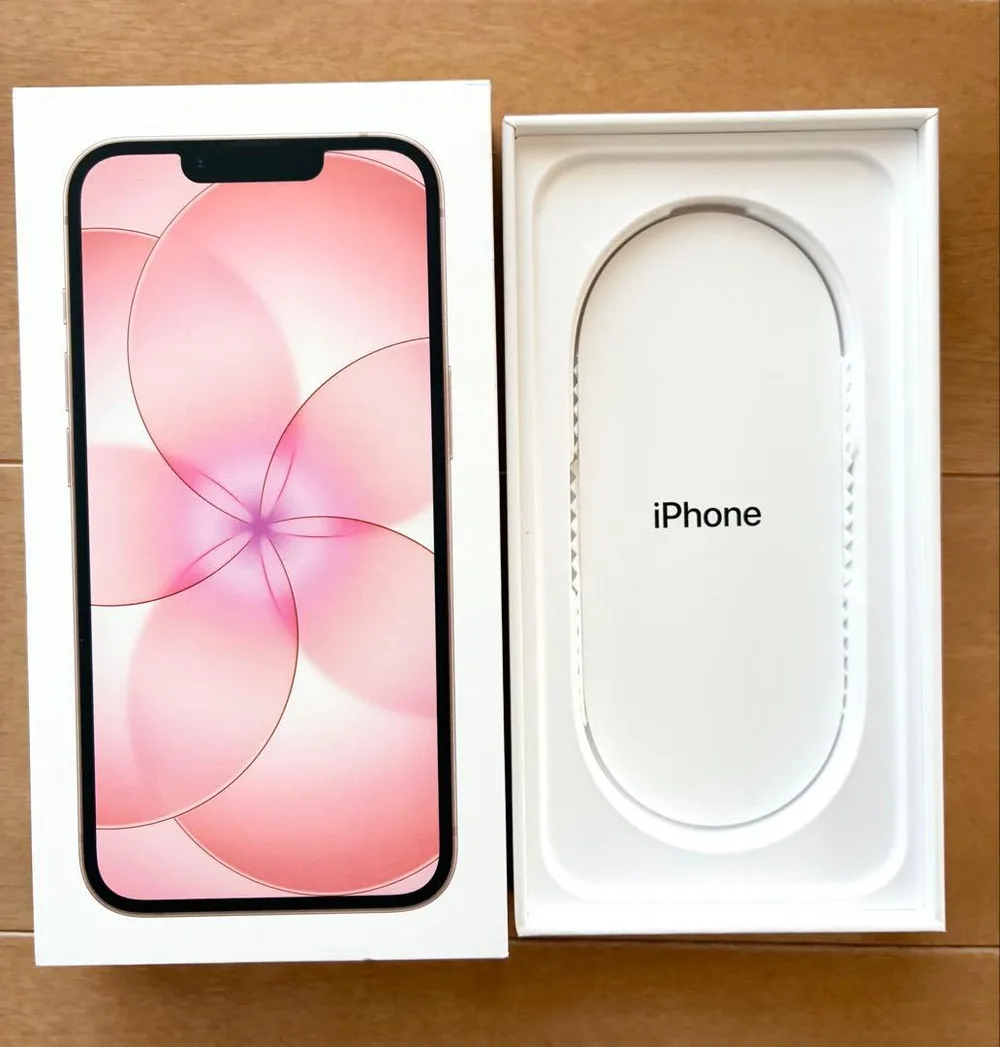 【10/25まで】【箱のみ】iPhone 17e ソフトピンク 純正空箱