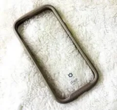 iFace iPhone13クリア 透明 ケース ベージュ 肌色