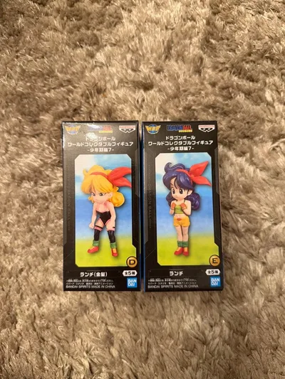 ドラゴンボール ワールドコレクタブルフィギュア 少年期編7 ランチ 2種