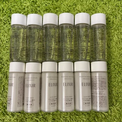 ELIXIR エイジングケア 化粧水 乳液 サンプル 12個セット