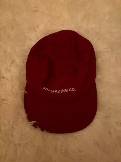 POP TRADING CO. キャップ ボルドー
