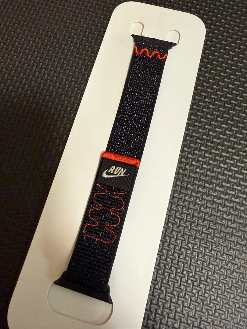 【純正・極美品】Apple Watch Nike スポーツループ 46mm