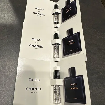 CHANEL ブルードゥシャネル パルファム 3個 シャネル ヴァポリザター