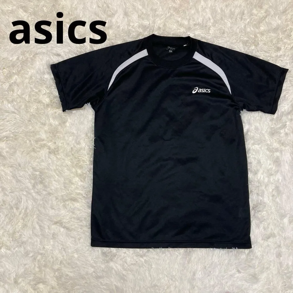 asicsアシックス 半袖 Tシャツ プラクティスウェア 黒 L