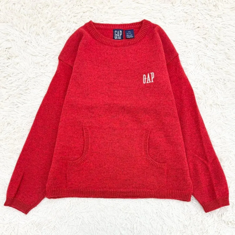 y2k 90s OLD GAP pocket knit M archive
