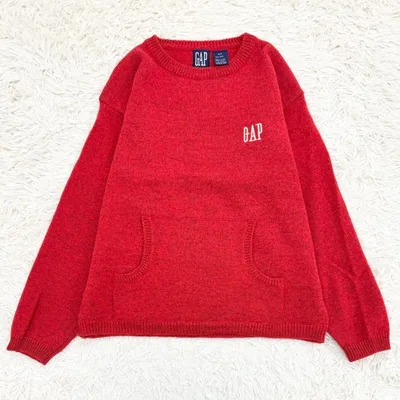 y2k 90s OLD GAP pocket knit M archive