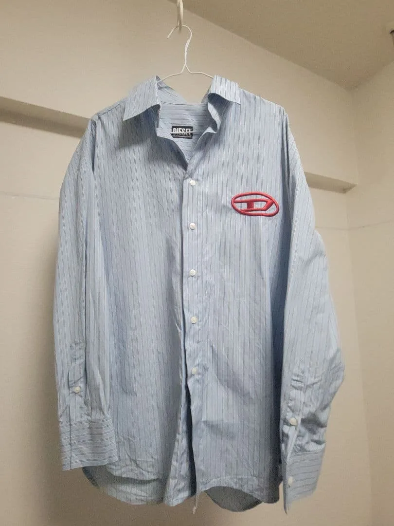 DIESEL ストライプシャツ 長袖シャツ