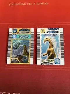 美品!恐竜キング 初期 アマルガサウルス、フラッドストラップ2枚セット