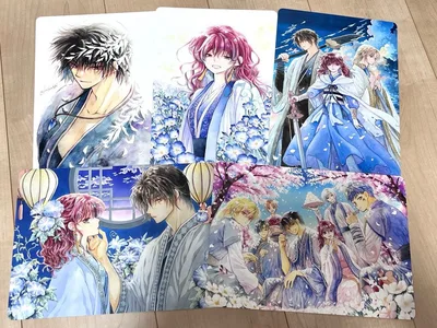 暁のヨナ B5名場面ビジュアルボード5種 コンプリートセット