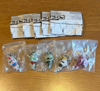 めじるしアクセサリー ガンプラくん 全5種 コンプリート