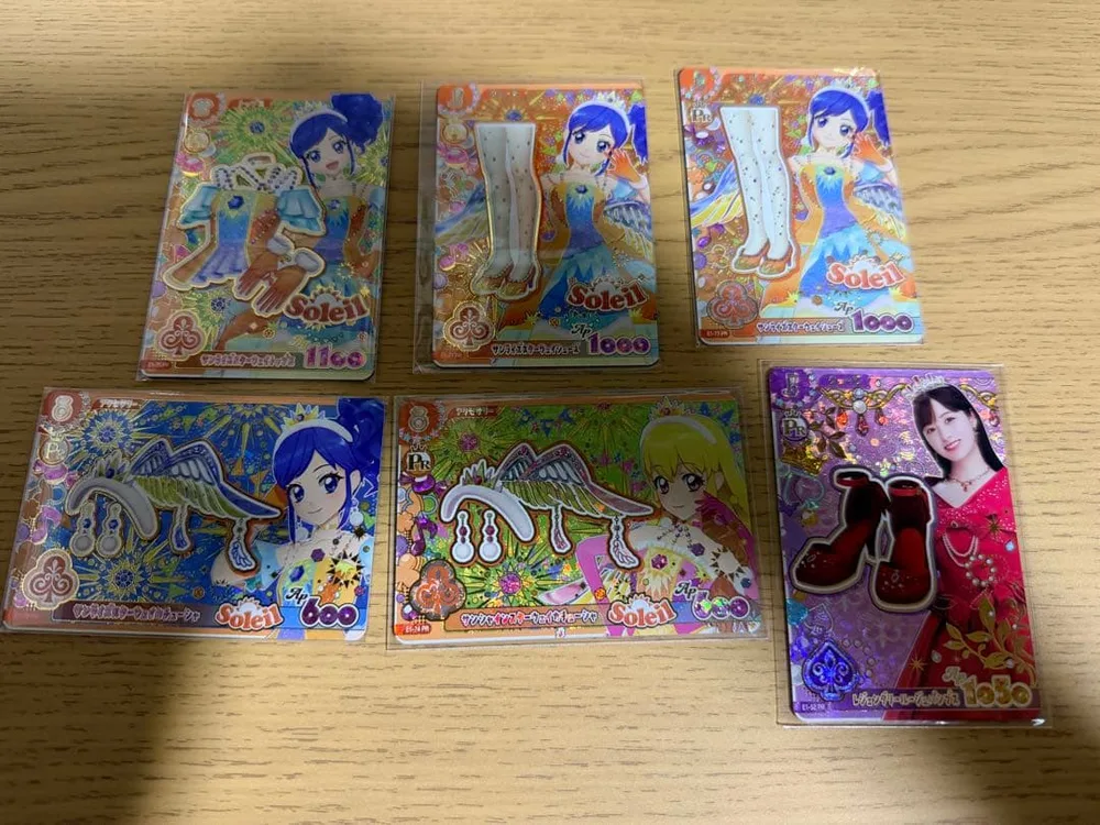 アイカツカード Soleilレジェンダリールージュ 6枚セット
