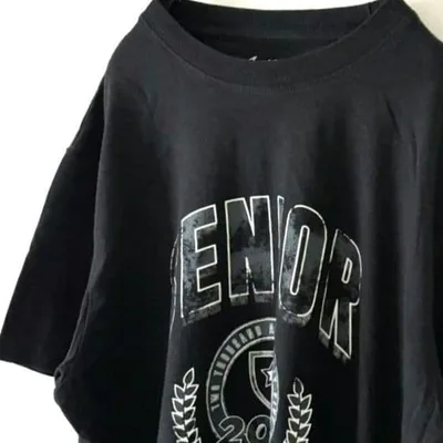 ジャスティンズ SENIOR Tシャツ L ブラック 黒 古着
