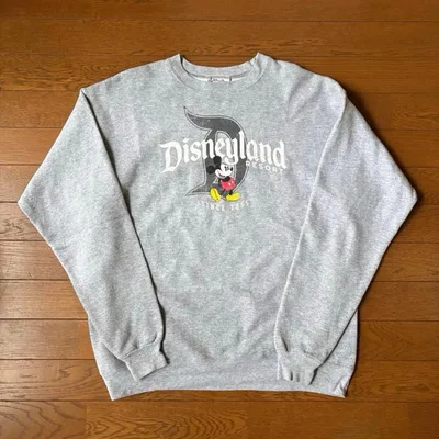 Disney Parks Hanes スウェット グレー M