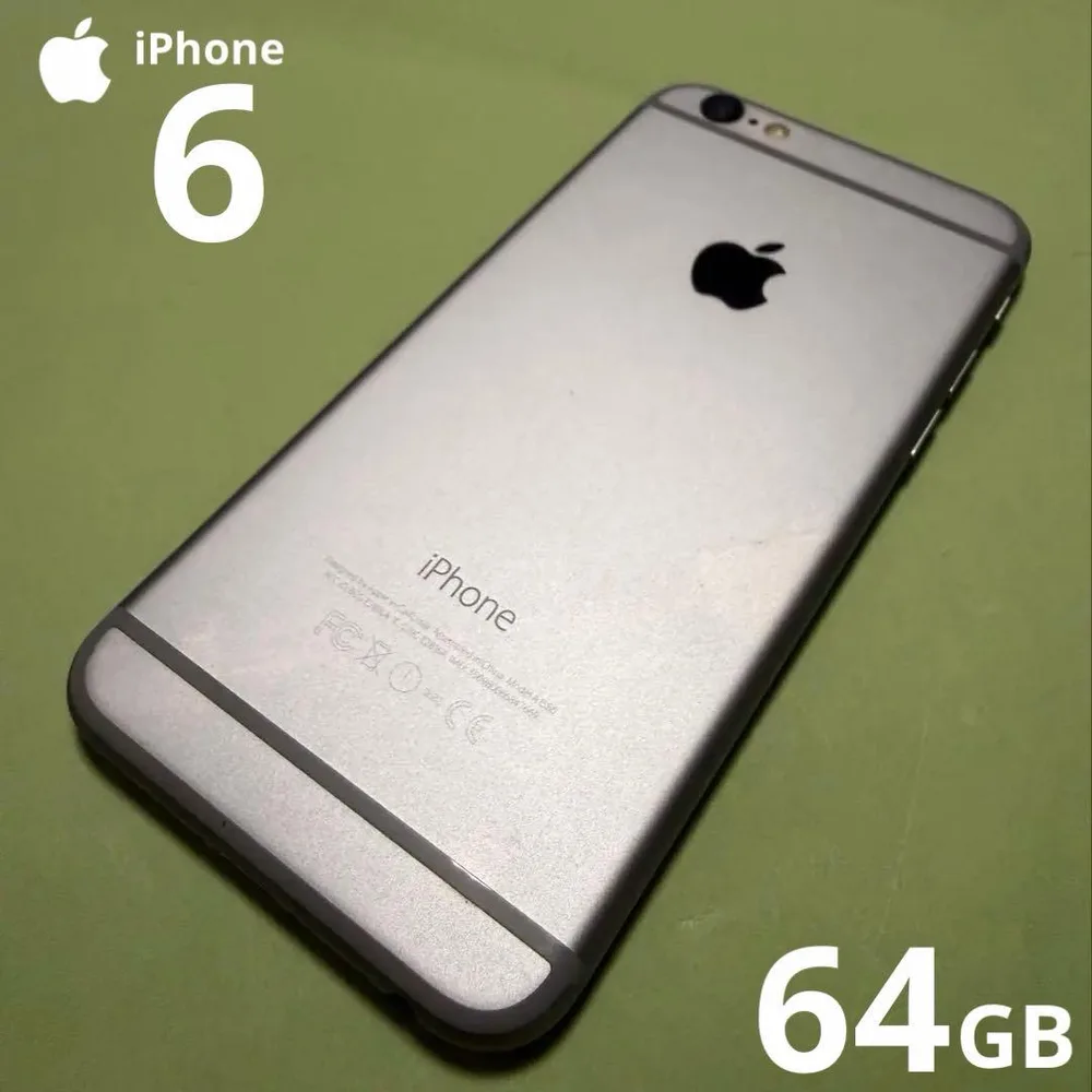Apple iPhone6 64GB スペースグレイ AirDrop対応 Y2K