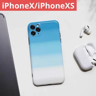 【新品未使用】iPhoneX/iPhoneXSケース 空柄