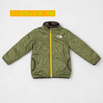 【THE NORTH FACE】リバーシブルジャケット 130 カモフラ柄