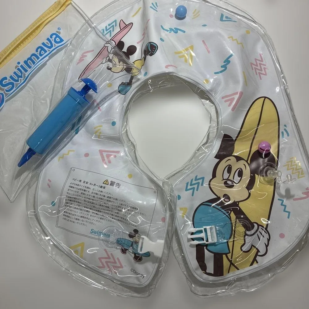 Swimava スイマーバ ミッキー うきわ胸リング