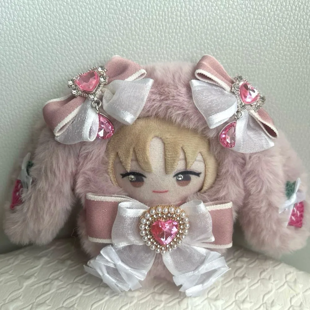 にじさんじ♥ぬい服♥にじぱぺ♥10cm♥たれみみうさぎ♥ピンク♥No.19