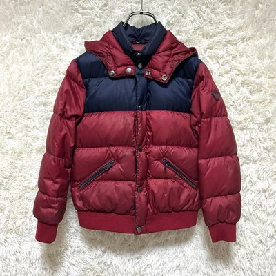 EMPORIO ARMANI ダウンジャケット 2way フード脱着可能 8A