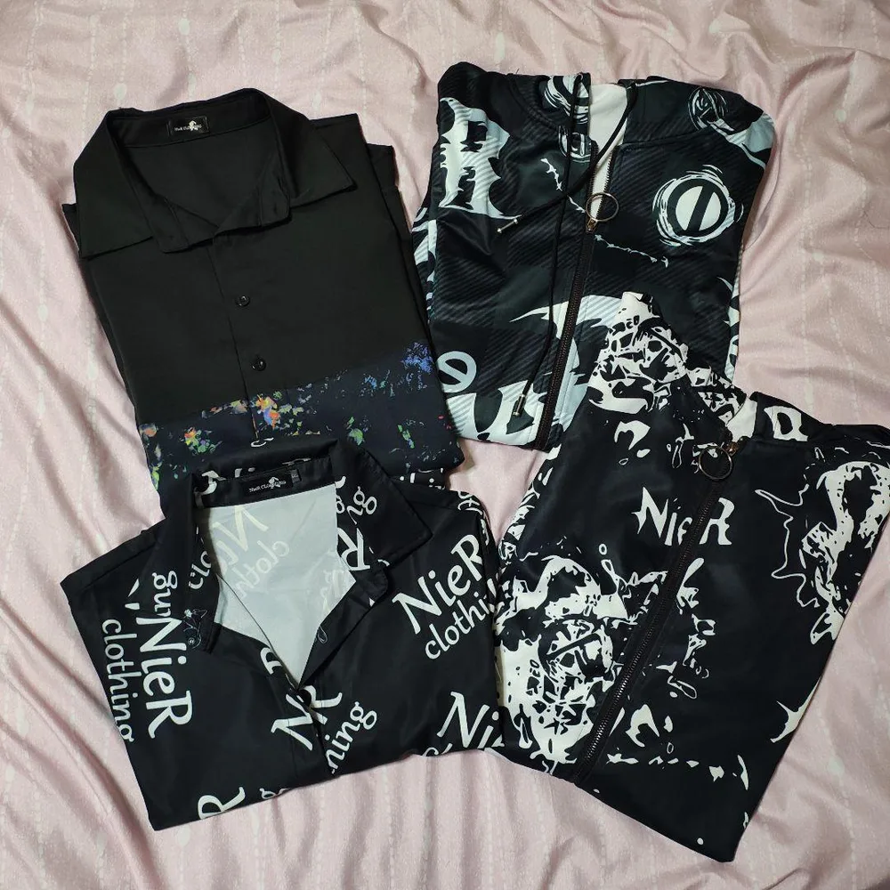 NieR CLOTHING/シャツ、ジップパーカー4点セット