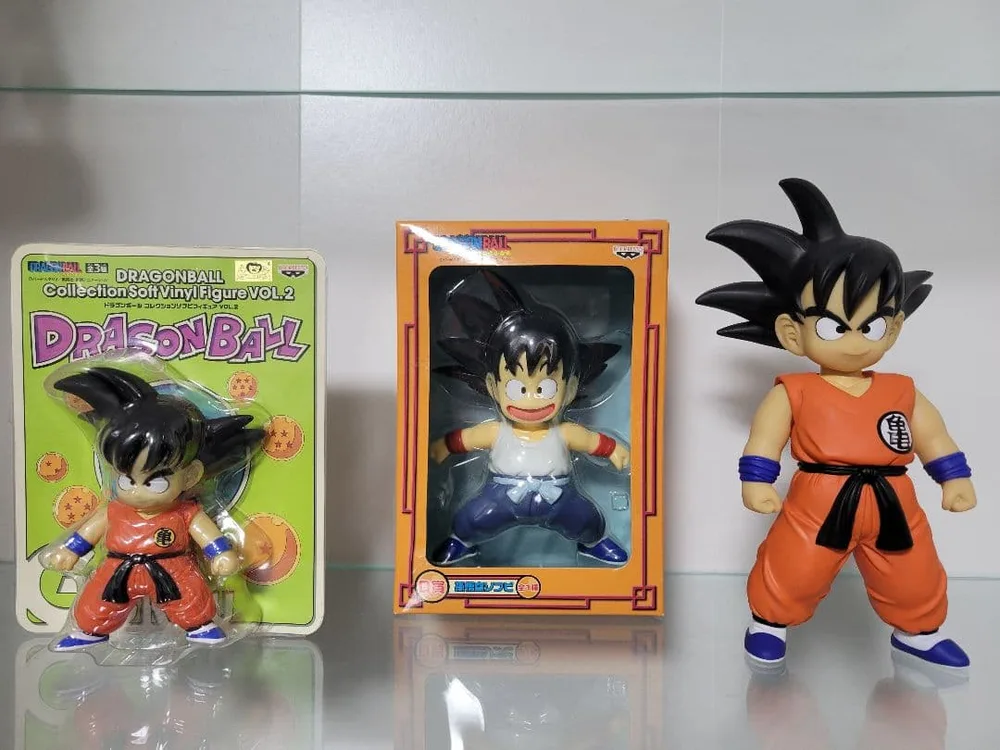 ドラゴンボール 孫悟空 ソフビ フィギュア 3体セット