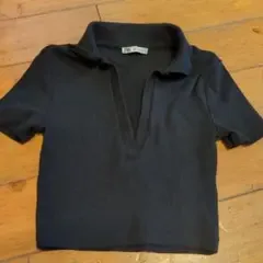 ZARA 半袖 ブラック S