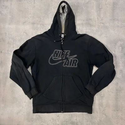 フェード 00s y2k NIKE ナイキ ジップアップ スウェット パーカー
