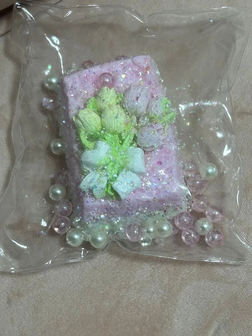 jammyjem squishy キラキラ先生 チューリップ ケーキスクイーズ