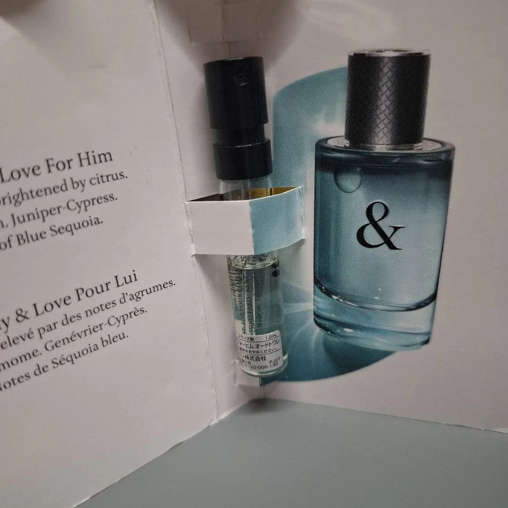TIFFANY & CO. Love For Him オードトワレ サンプル