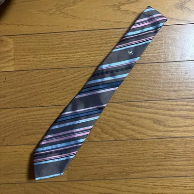 Vivienne Westwood ネクタイ ストライプ オーブ刺繍
