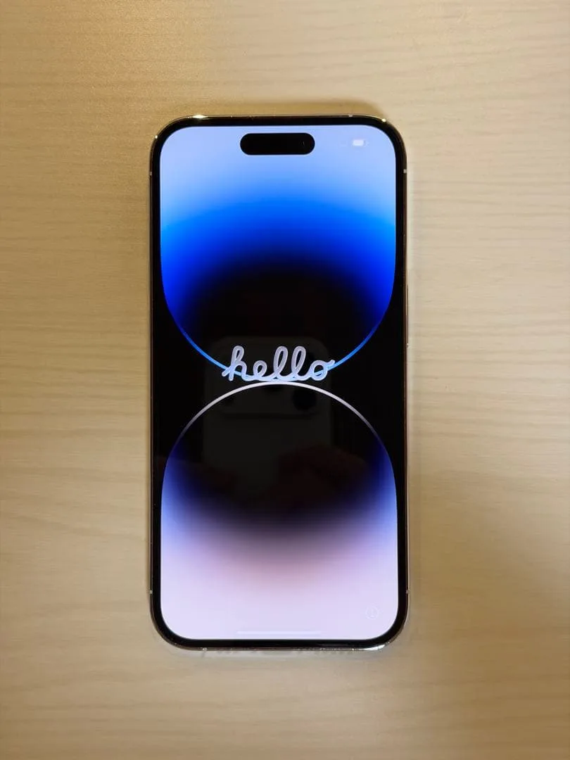 iPhone14Pro 256GB シルバー 充電ケーブル箱付きSIMフリー美品