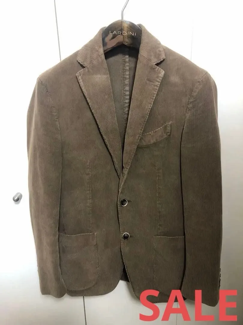 LARDINI ラルディーニ コーデュロイ ジャケット 44 ベージュ