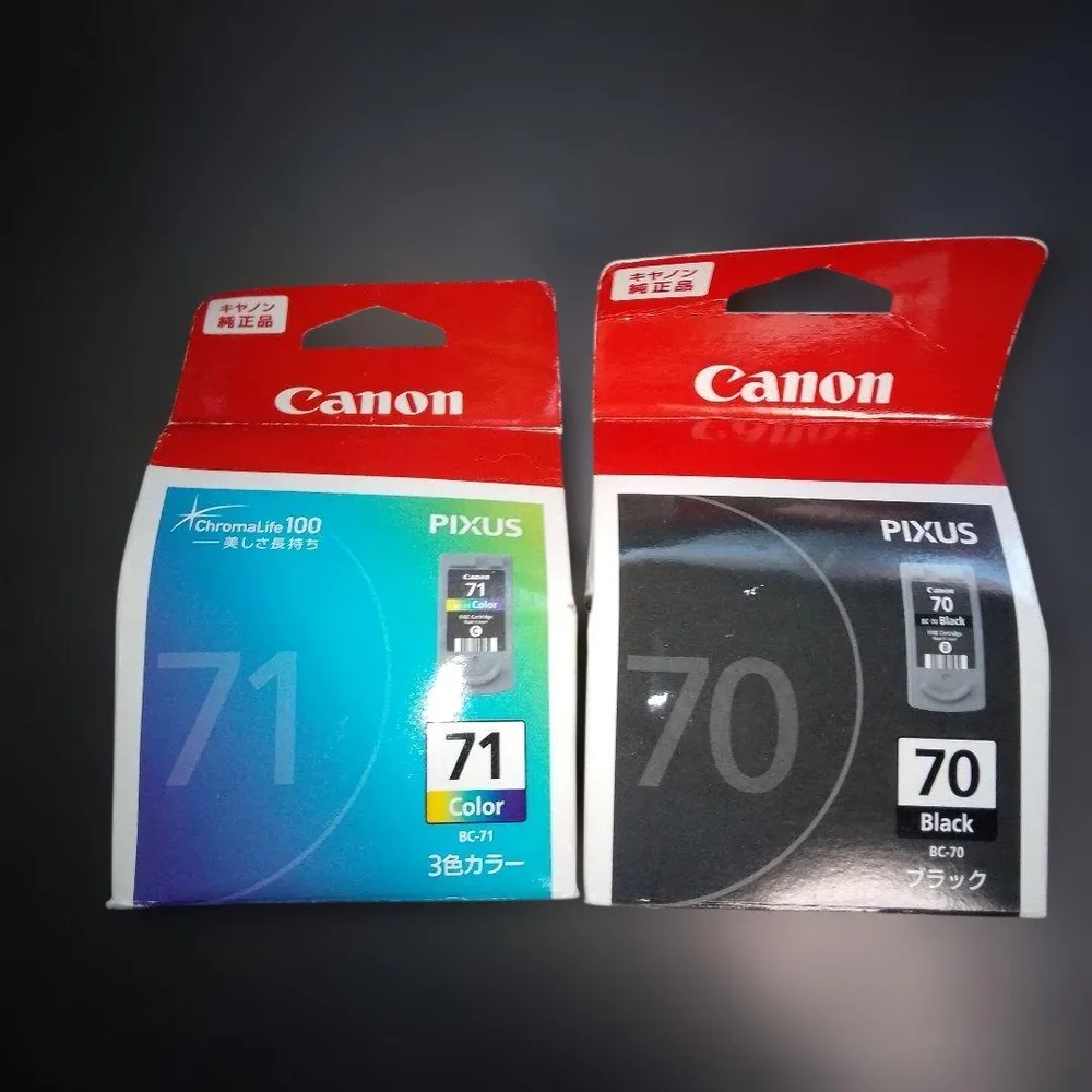 Canon FINEカートリッジ BC-70 BC-71 セット②