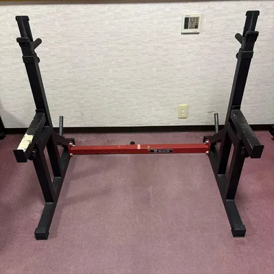 GronG バーベルスタンド スクワット シャフト 2点