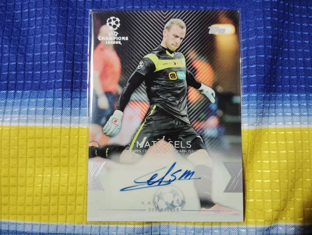 Topps 2016 Matz Sels 直筆サインカード