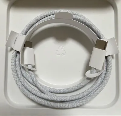 未使用 Apple純正の「60W USB-C充電ケーブル(織布編み込みタイプ)