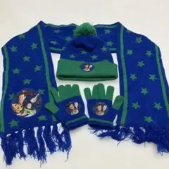 Toy Story ニット帽 マフラー 手袋 3点セット キッズ