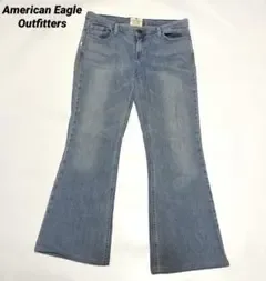 メキシコ製 アメリカンイーグル tipster ブーツカット ワイドデニムパンツ