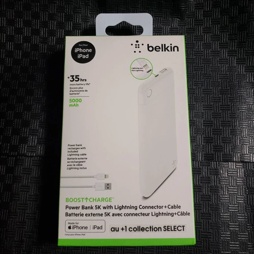 モバイルバッテリーBelkin BOOST 5K