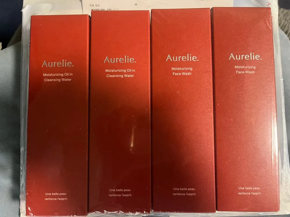 Aurelie.オレリー洗顔料 & クレンジングウォーター セット 各2本
