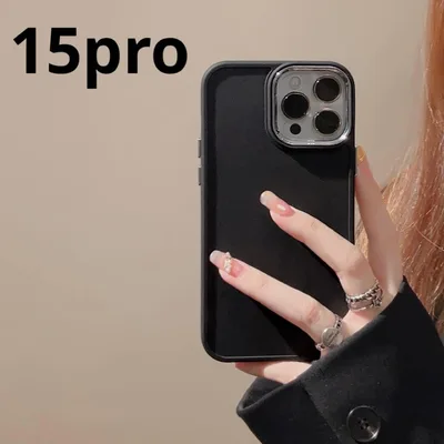 iPhone用ケース カバー ブラック 15pro
