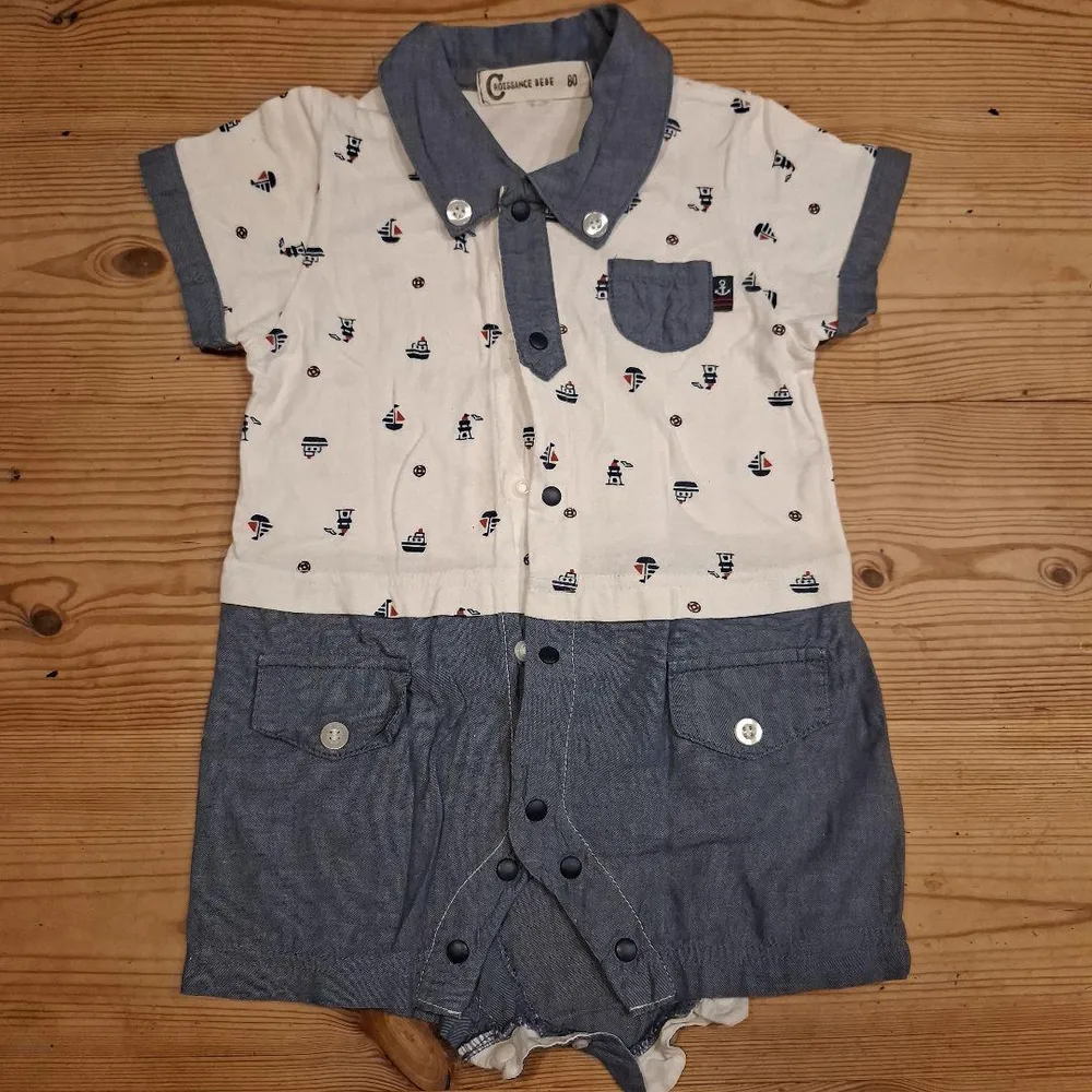 CROISSANCE BEBE ベビー服 ロンパース 80cm