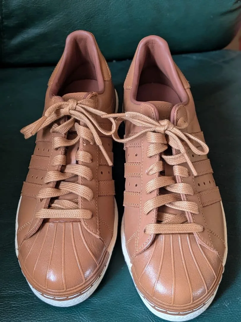 adidas SUPERSTAR 82 レザー 26.0cm ブラウン