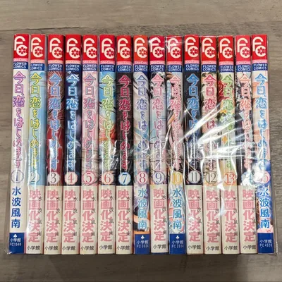 今日、恋をはじめます 1〜15巻 全巻セット 【引越し整理・10/31まで出品】