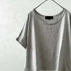 UNTITLED ニット セーター クルーネック シャツドッキング ゆったり