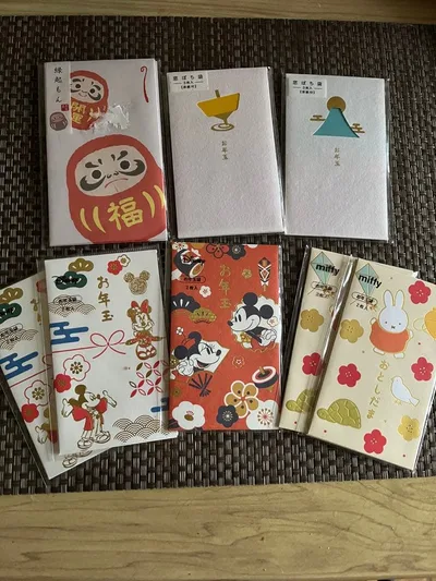 ぽち袋 お年玉袋 まとめ売り ディズニー ミッフィー 縁起物全品200円以上です